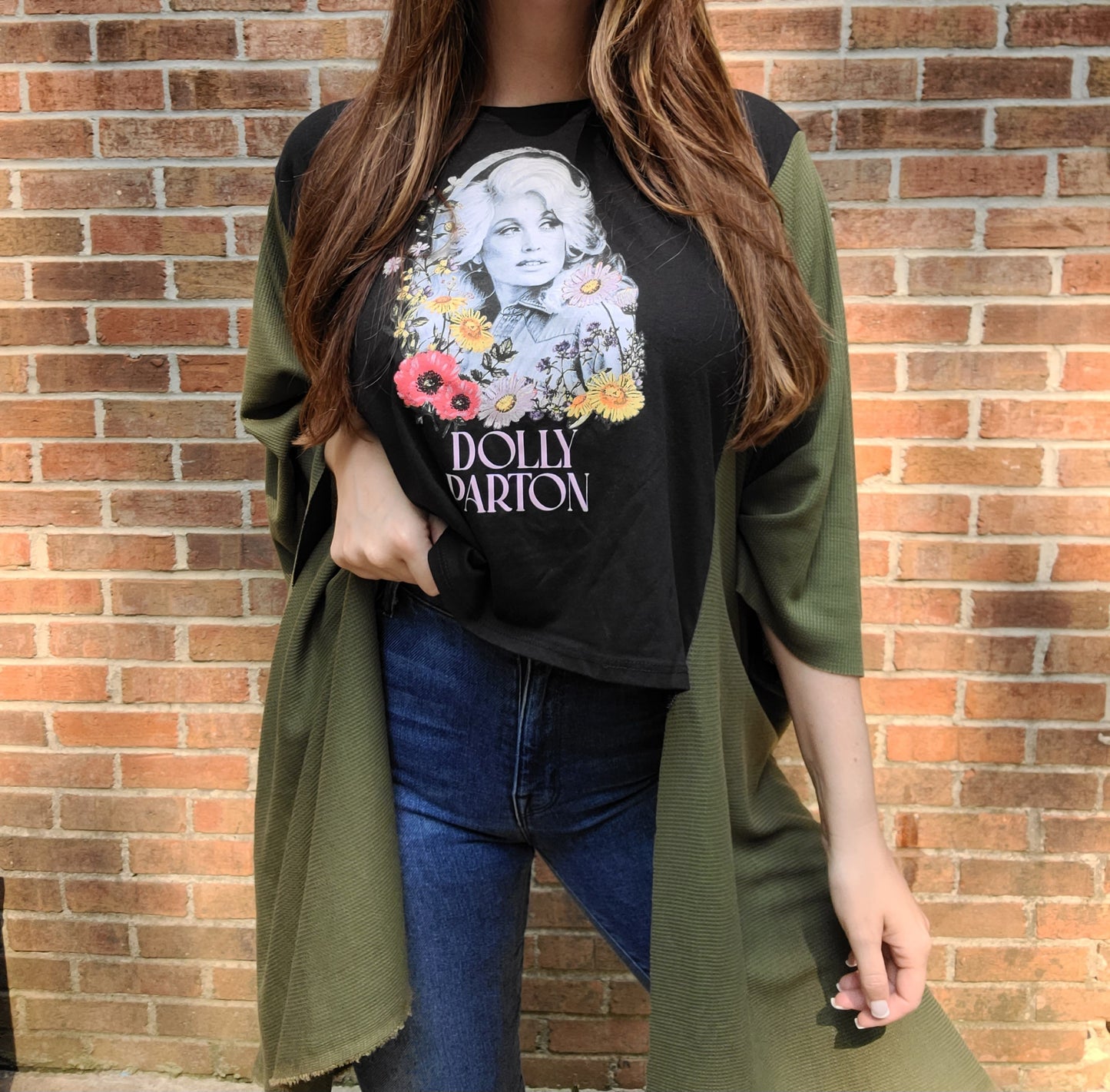 Dolly Parton boho tee