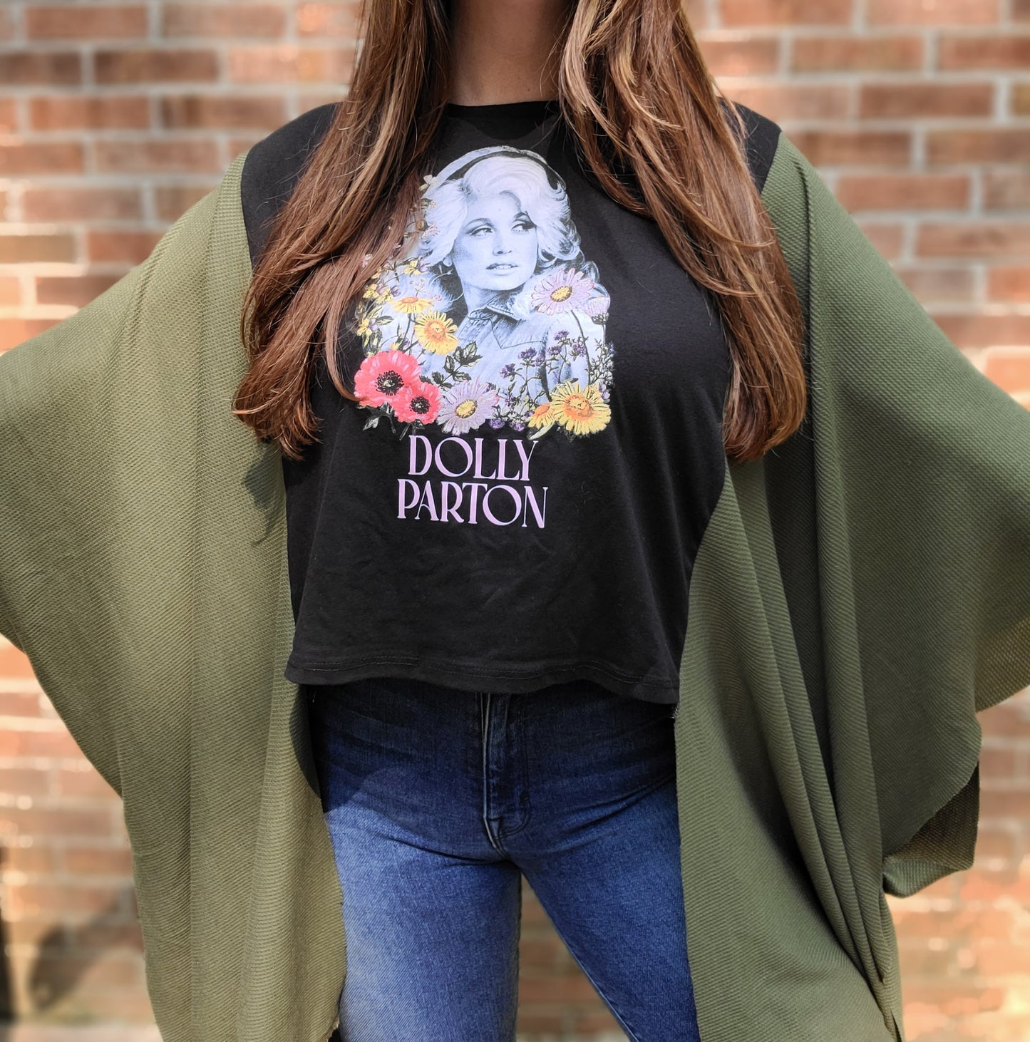 Dolly Parton boho tee