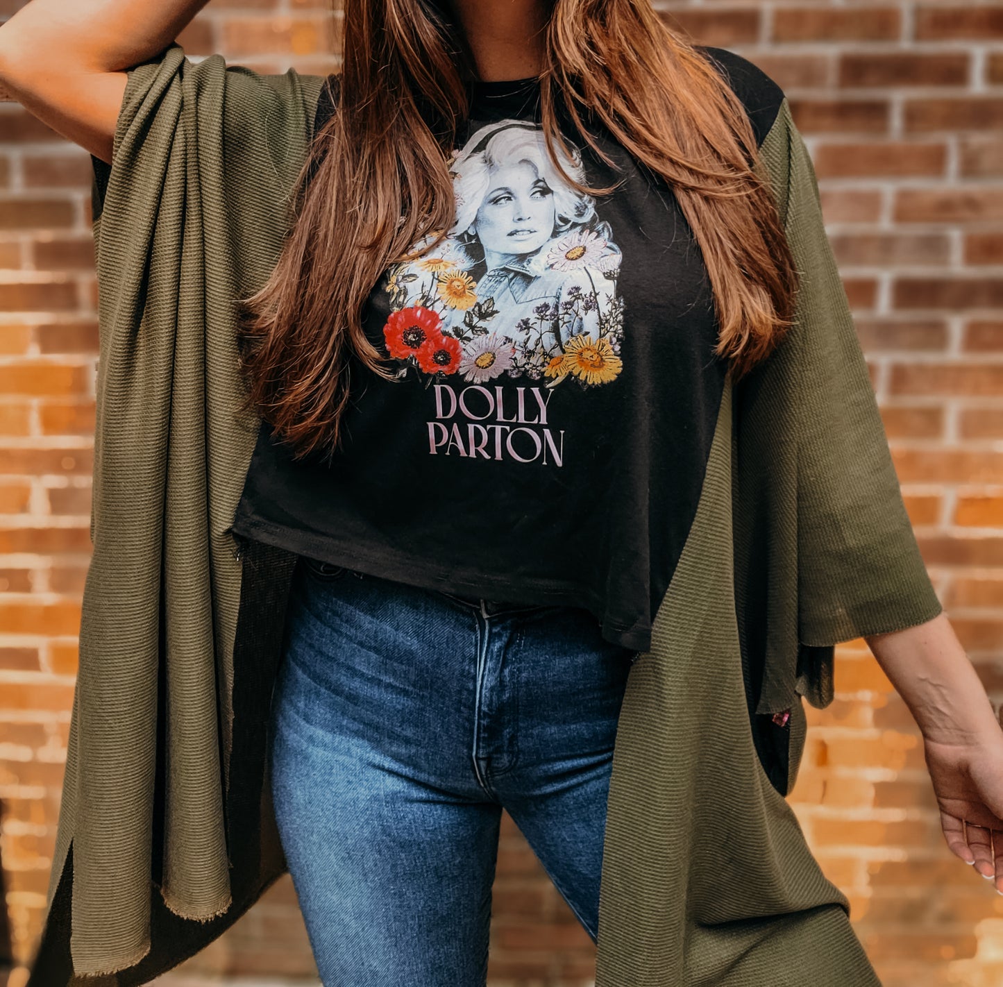 Dolly Parton boho tee