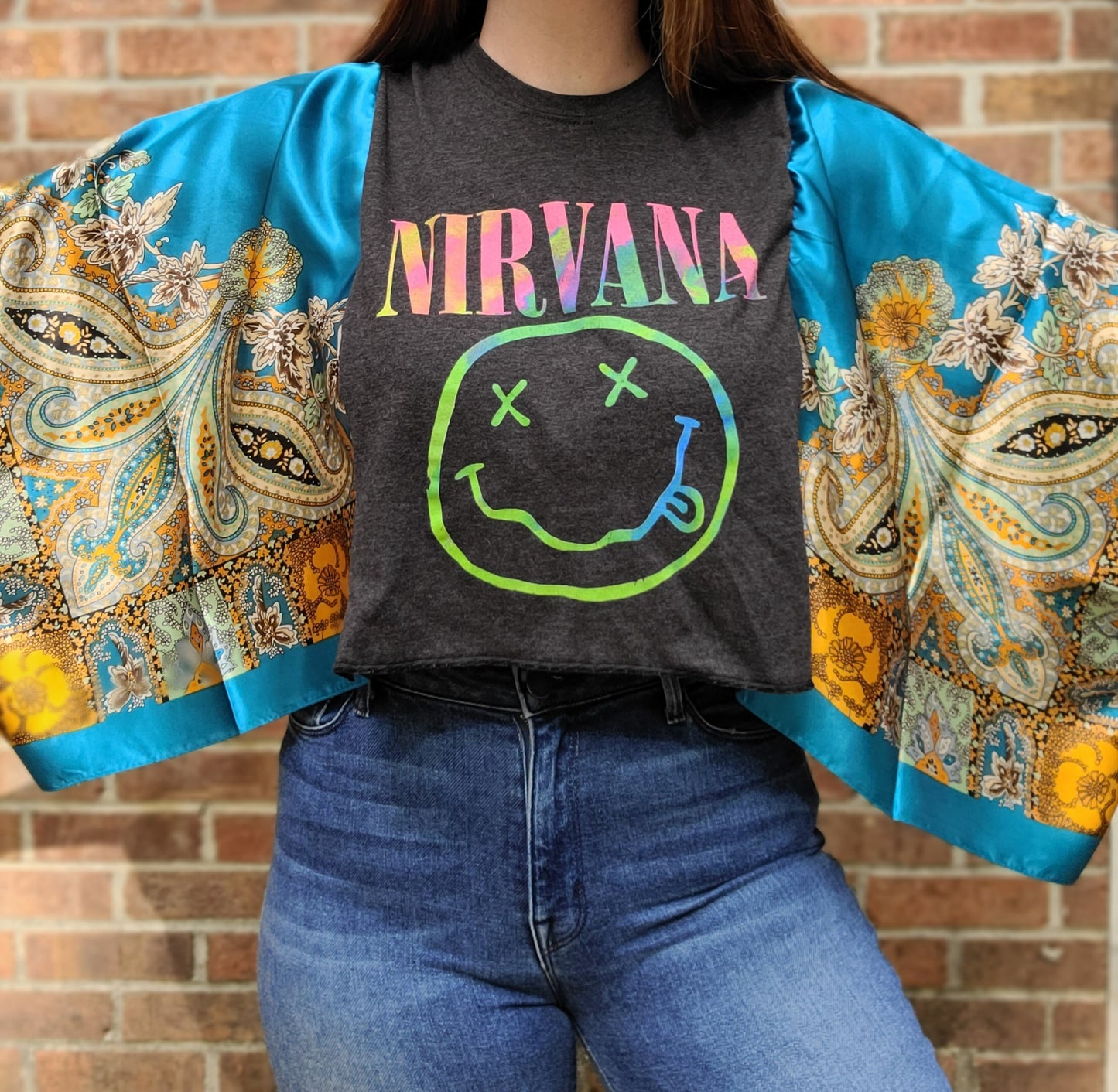 Nirvana boho tee