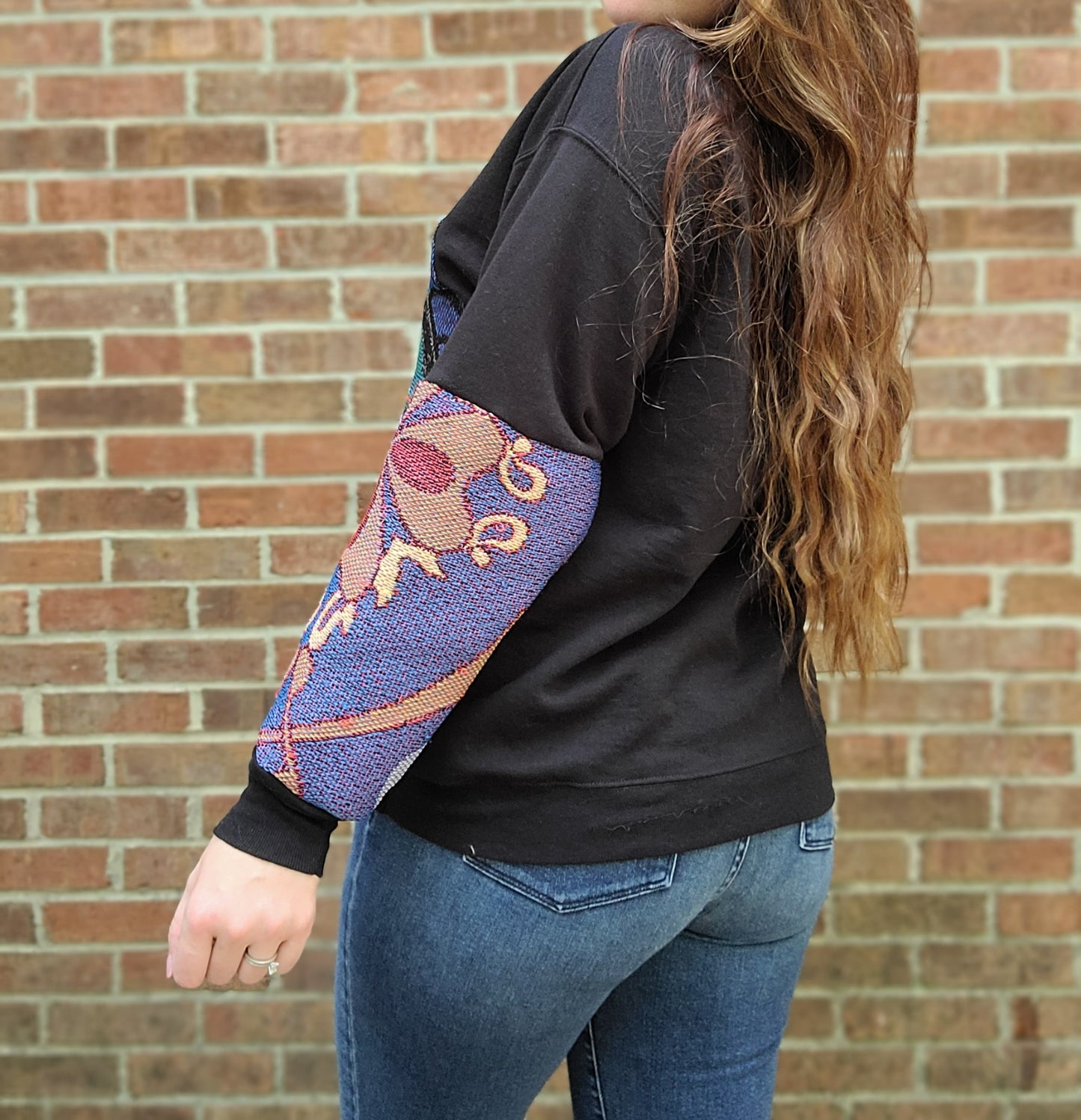 Disney Ursula tapestry crewneck