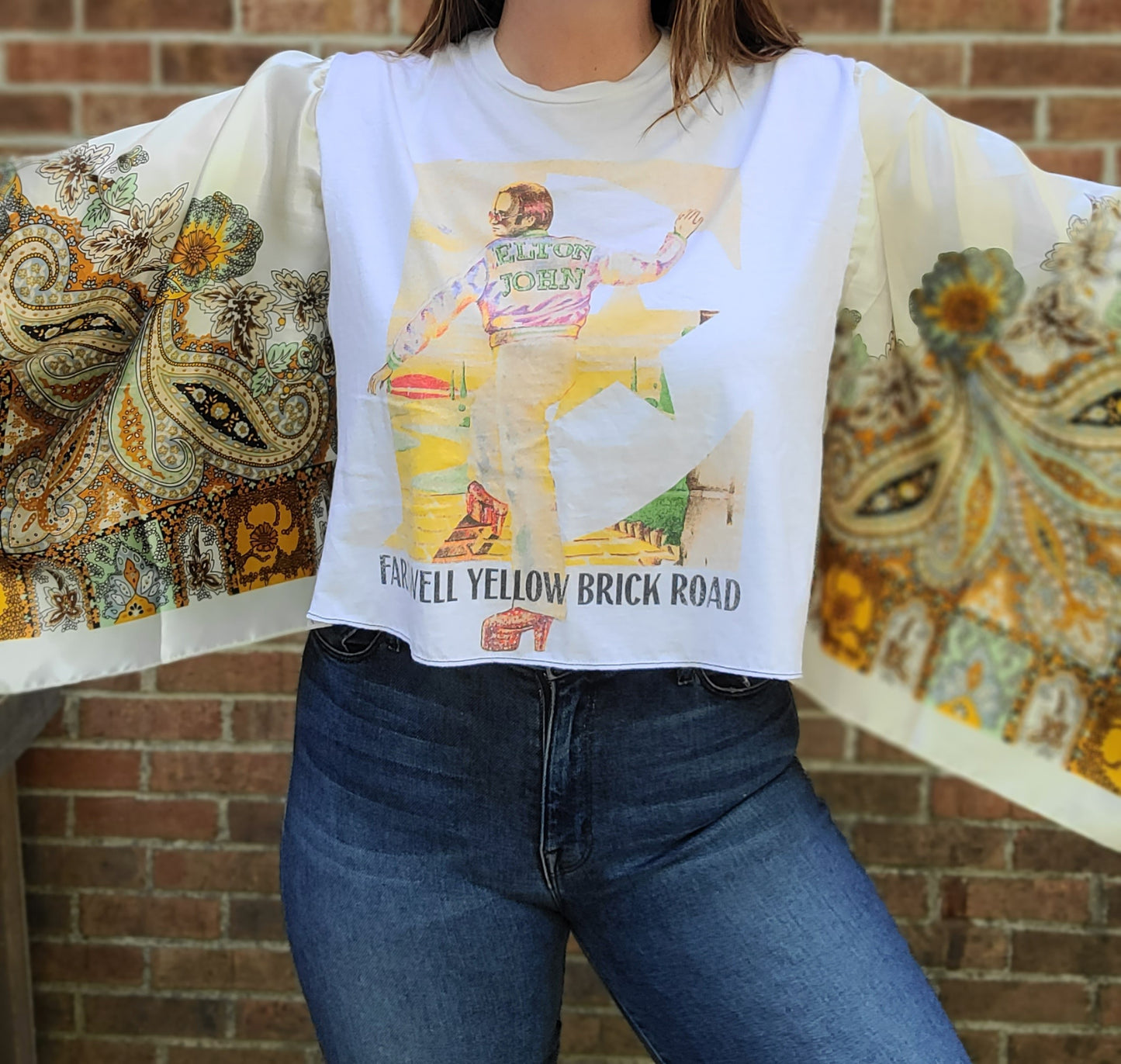Elton John boho tee