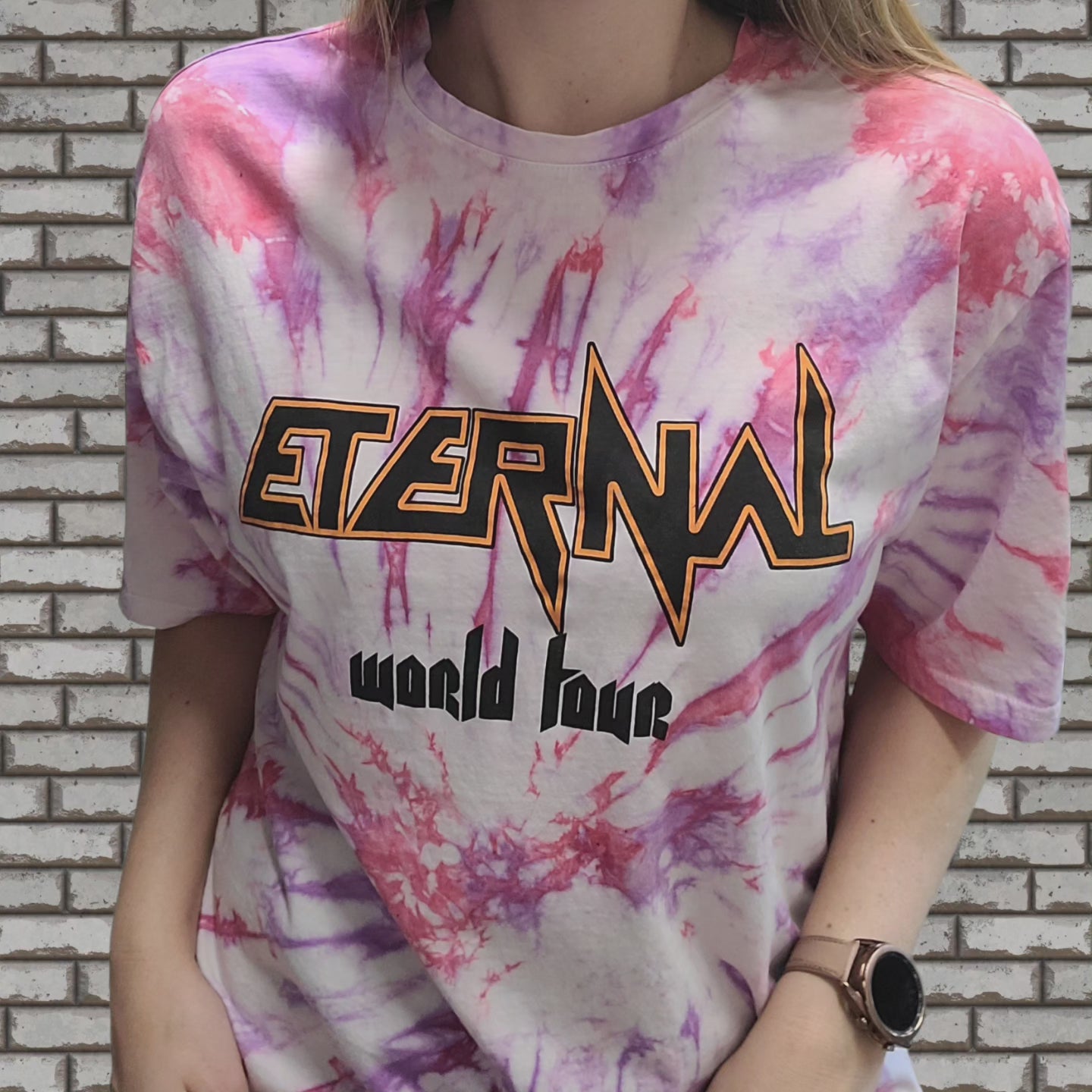 Custom tie dye tee