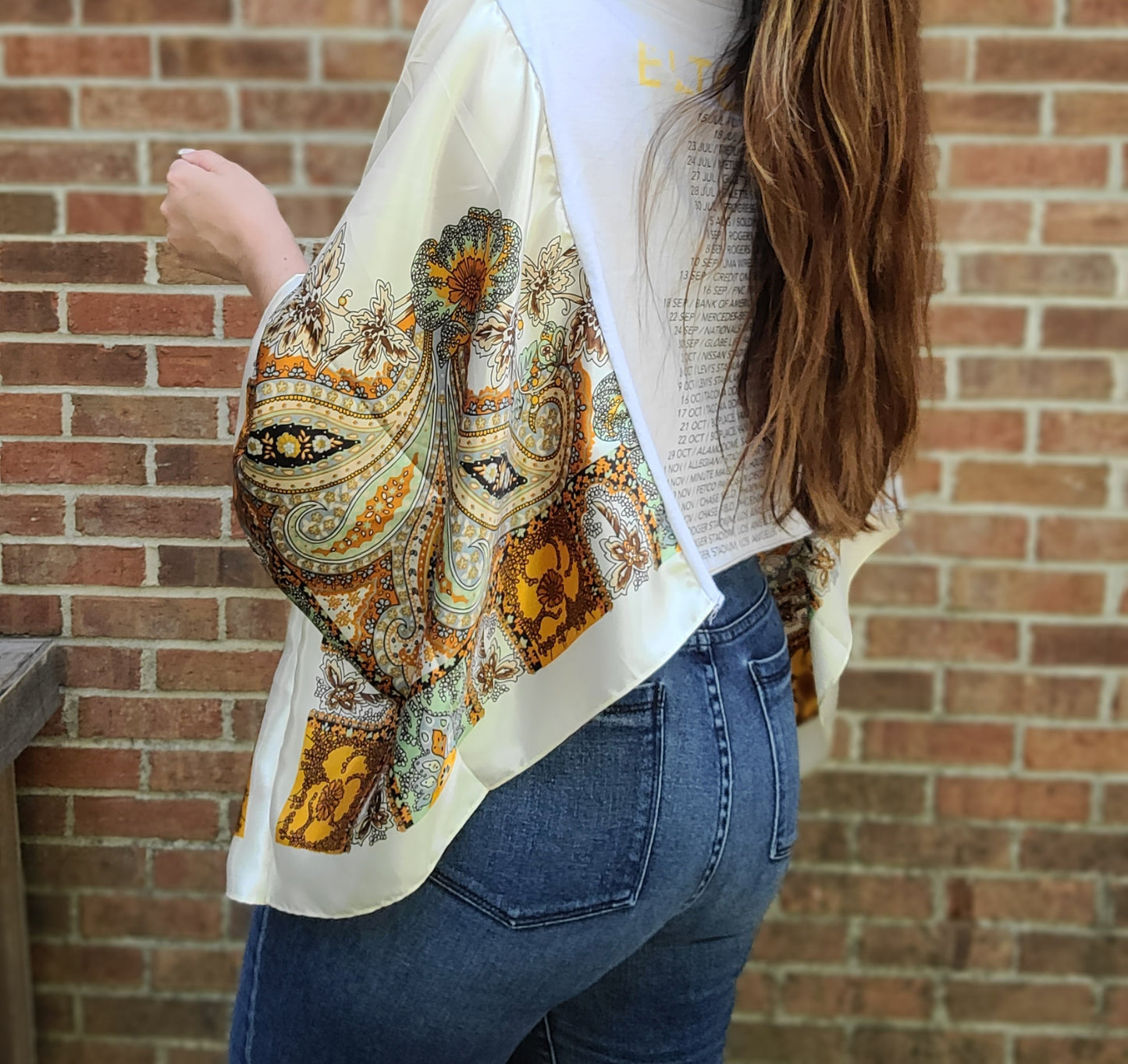 Elton John boho tee