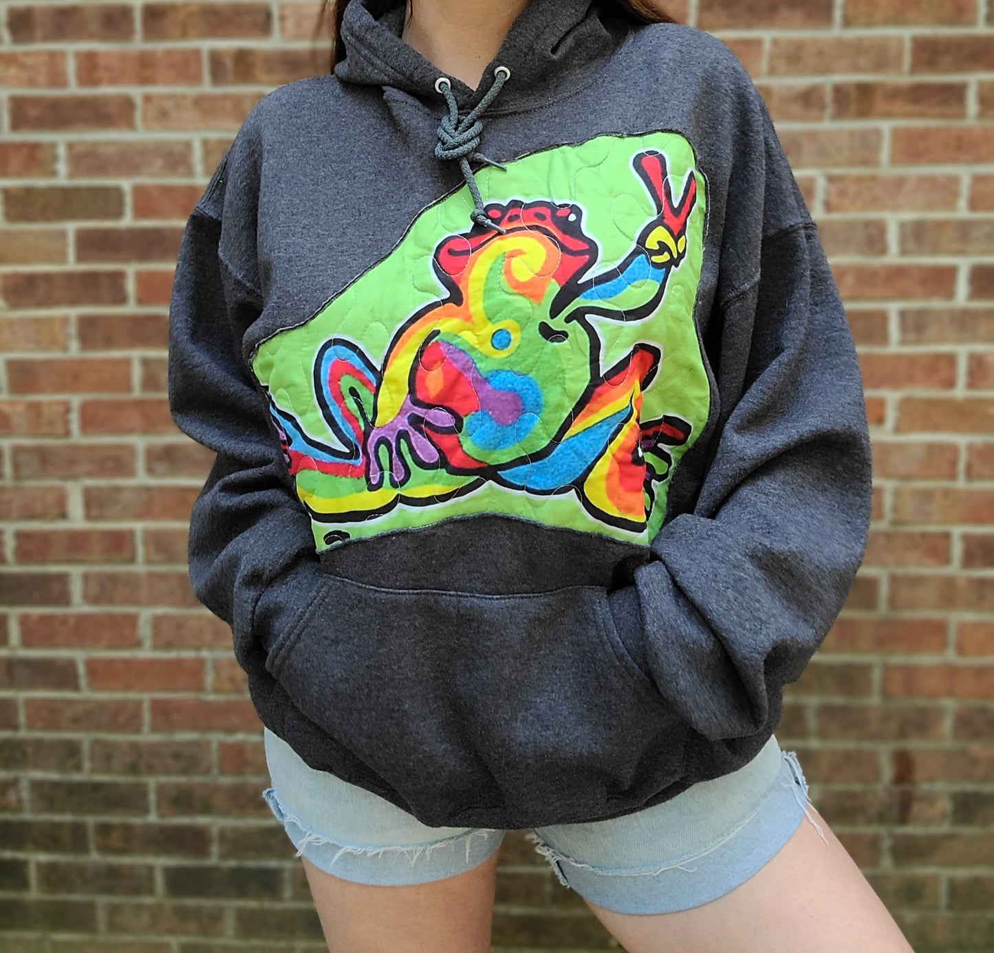 Peace Frogs hoodie