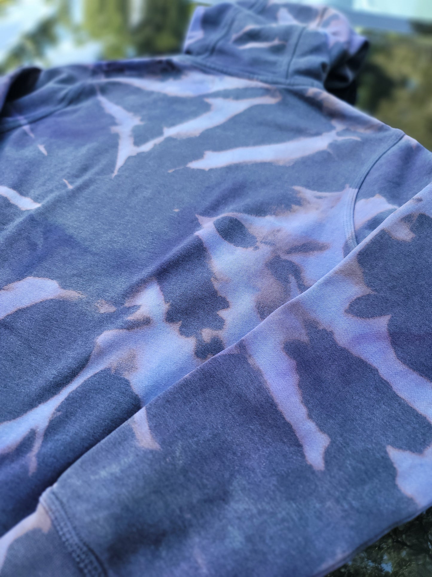 Reverse dyed Nike Hoodie