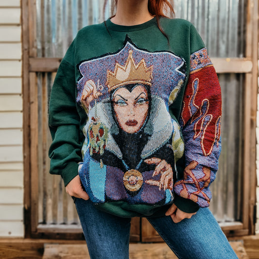 🍎 Evil Queen Tapestry Crewneck