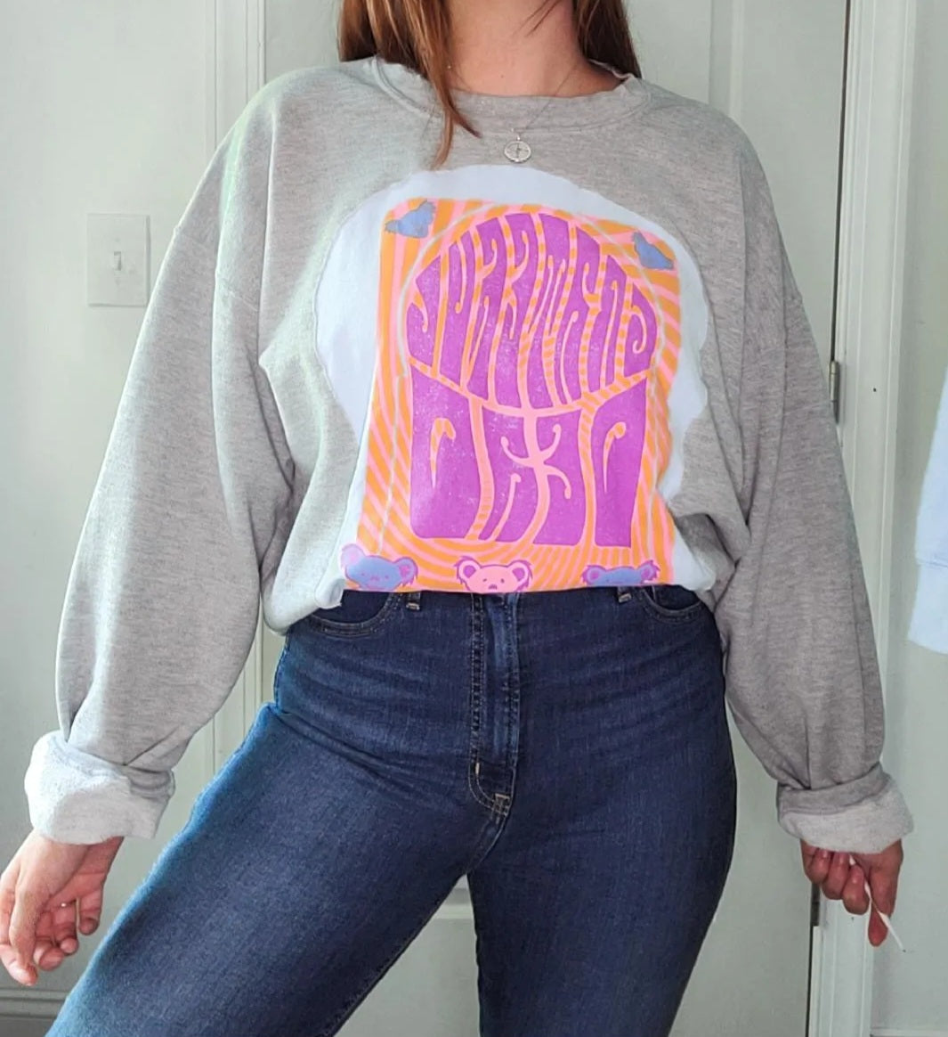 Grateful Dead cutout vintage crewneck