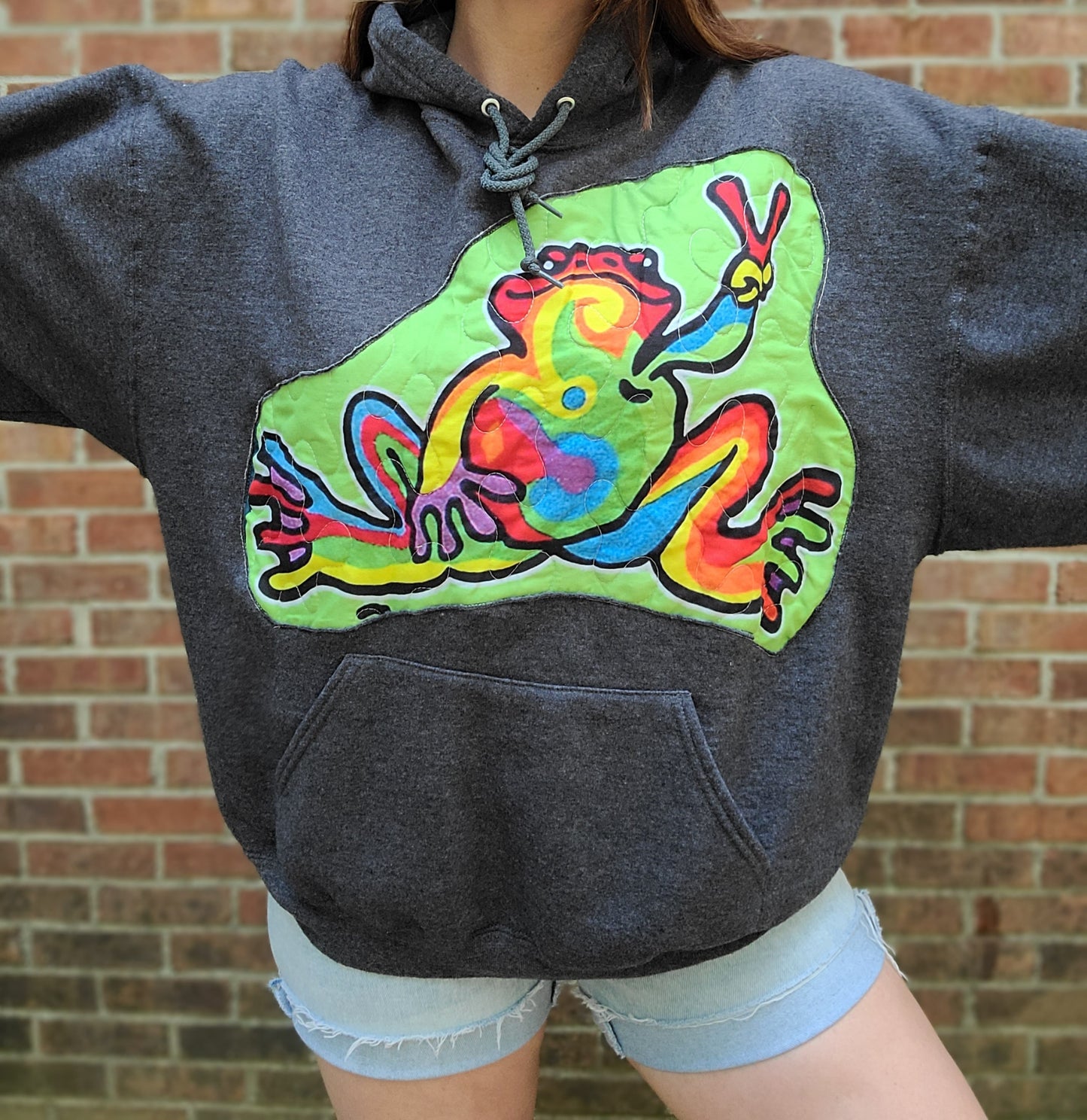 Peace Frogs hoodie