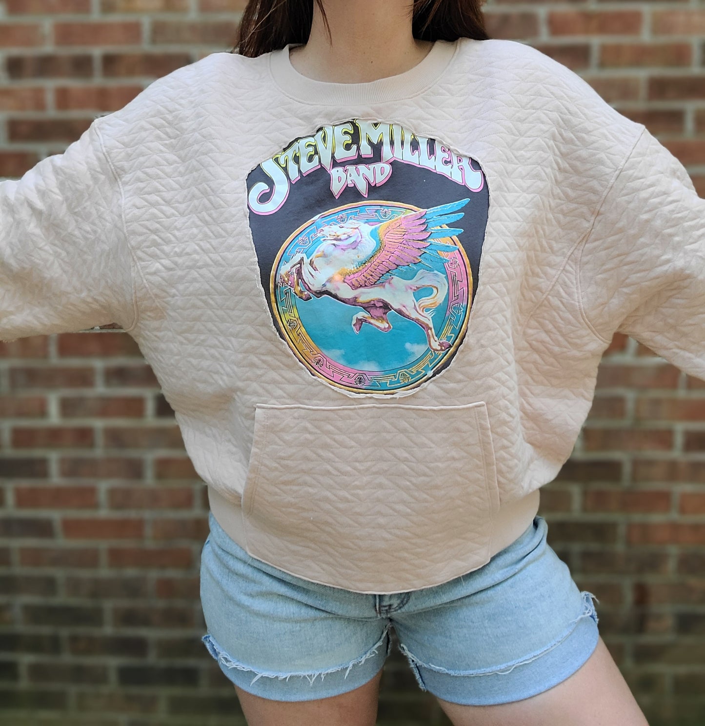 Steve Miller Band quilted crew