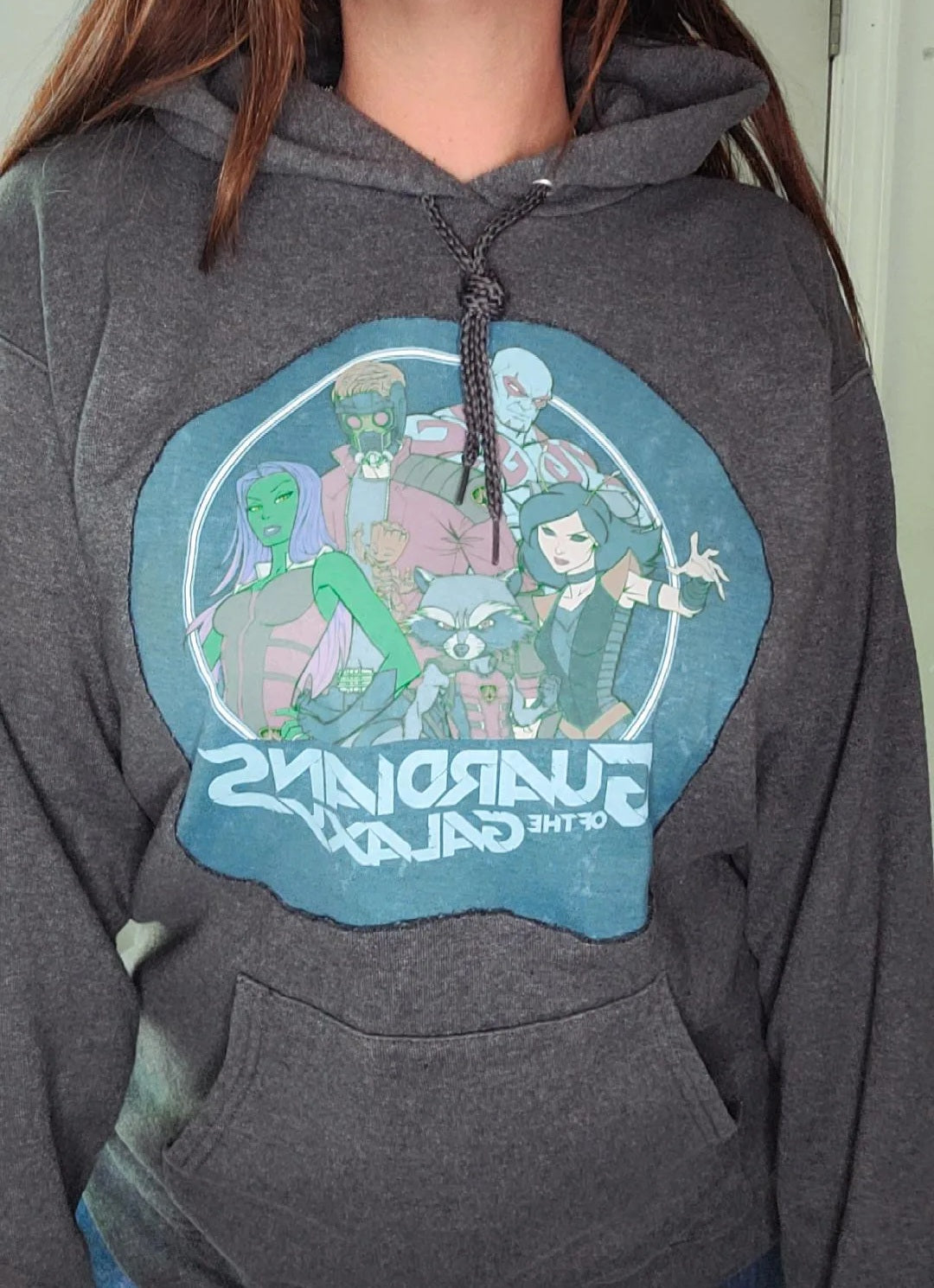 Guardians of the Galaxy cutout hoodie