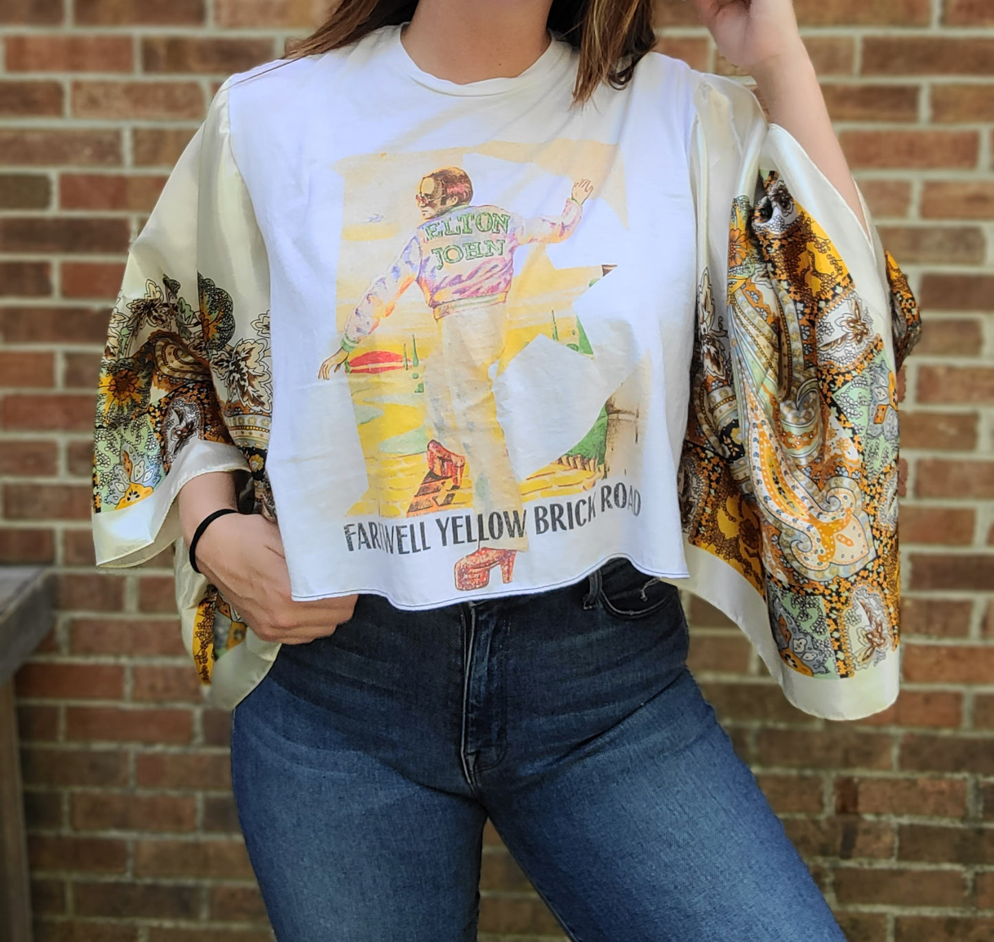 Elton John boho tee
