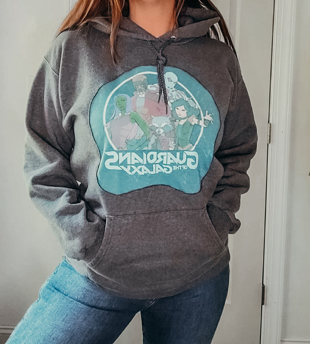 Guardians of the Galaxy cutout hoodie