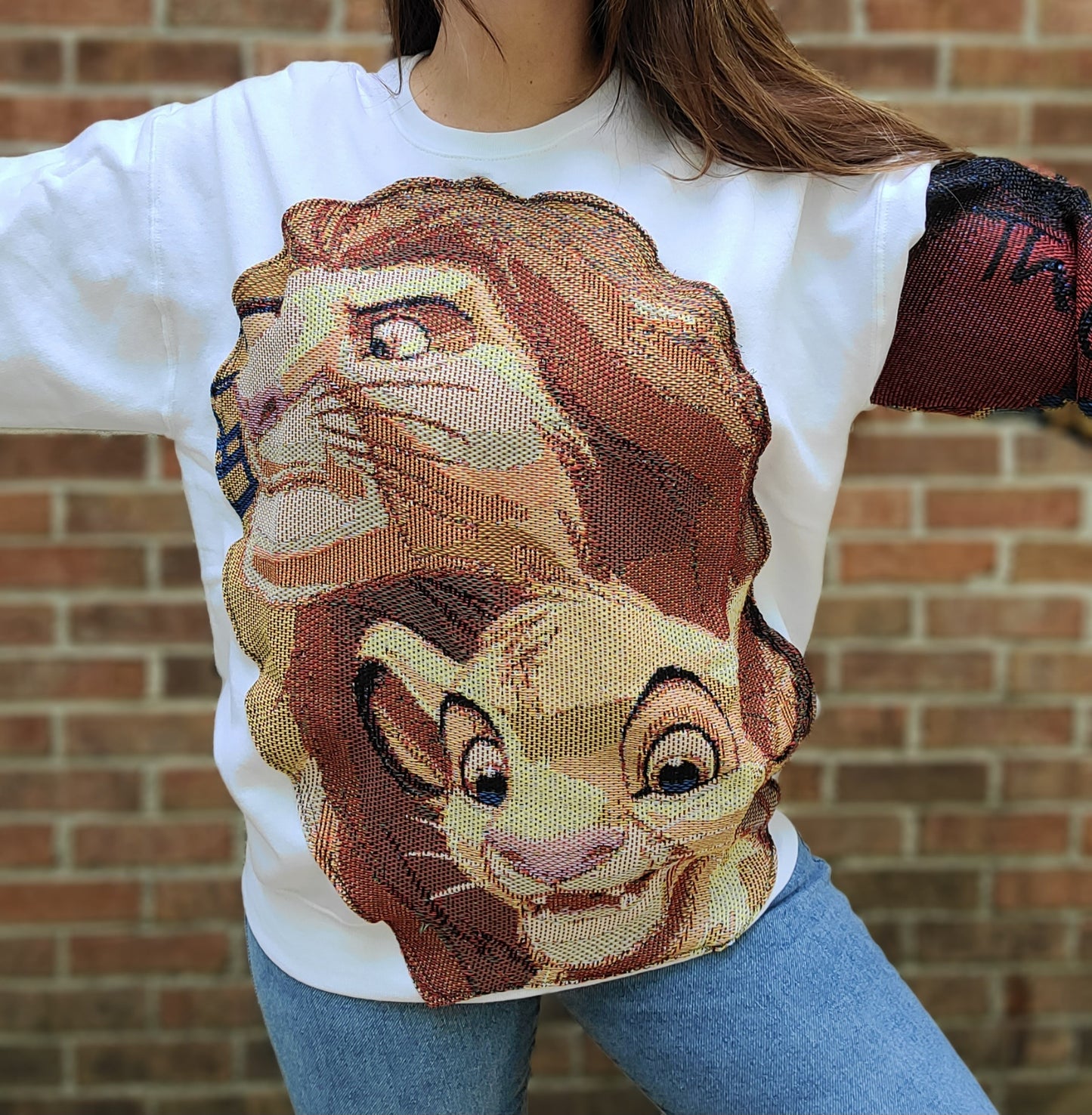 🦁 The Lion King tapestry crewneck