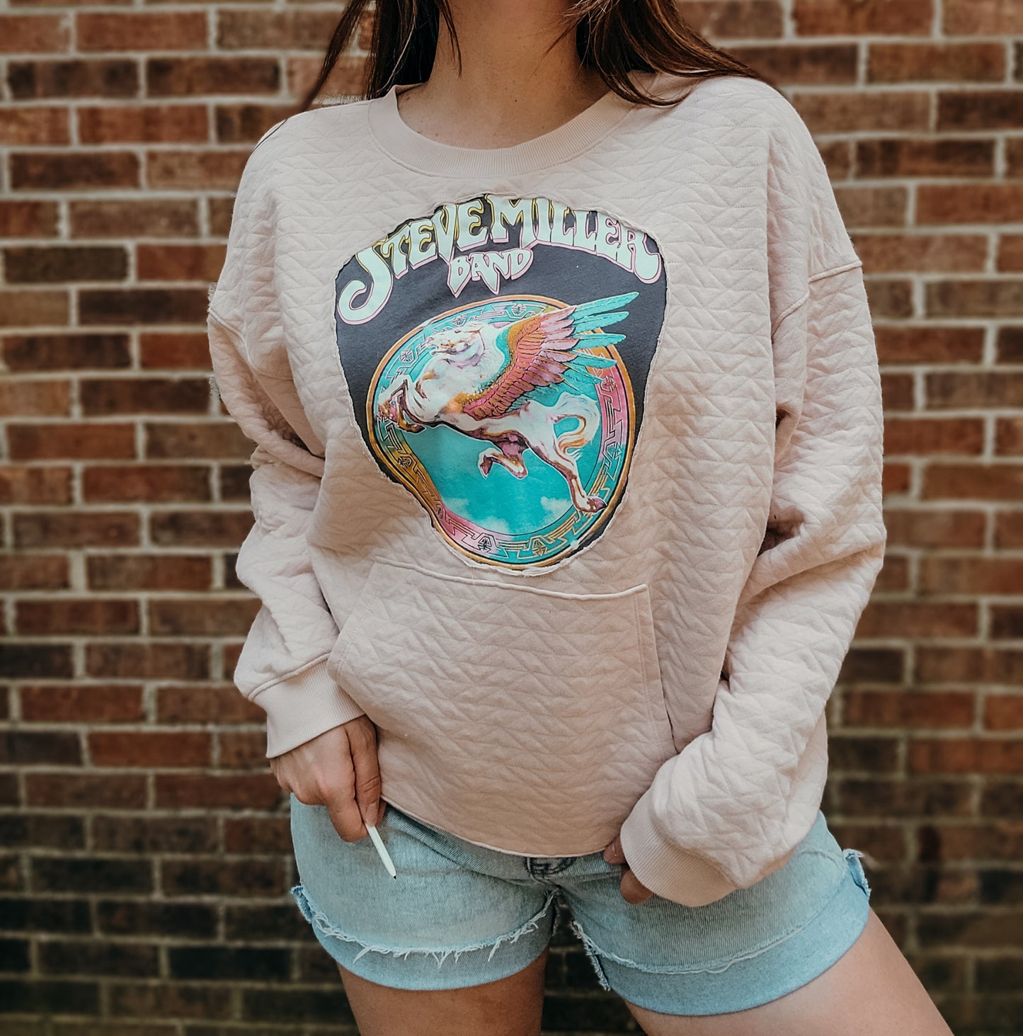 Steve Miller Band quilted crew