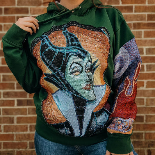 🖤 Maleficent tapestry hoodie